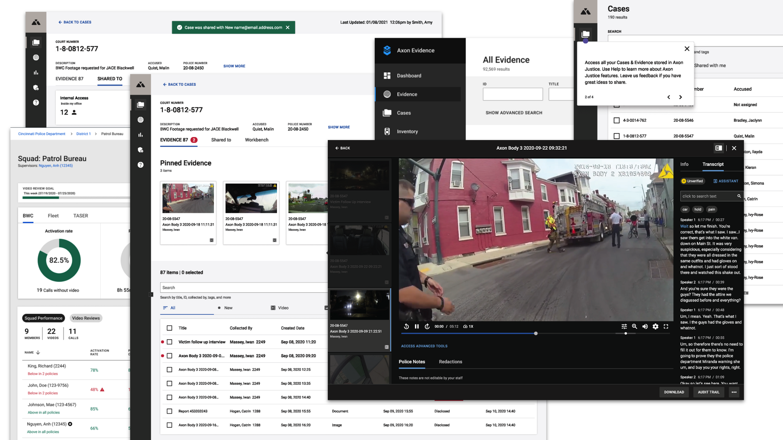 Digital Evidence Management System