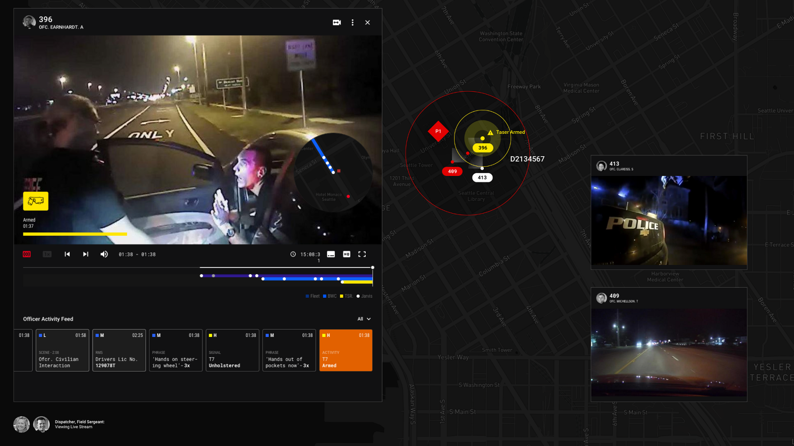 Incident Timeline View