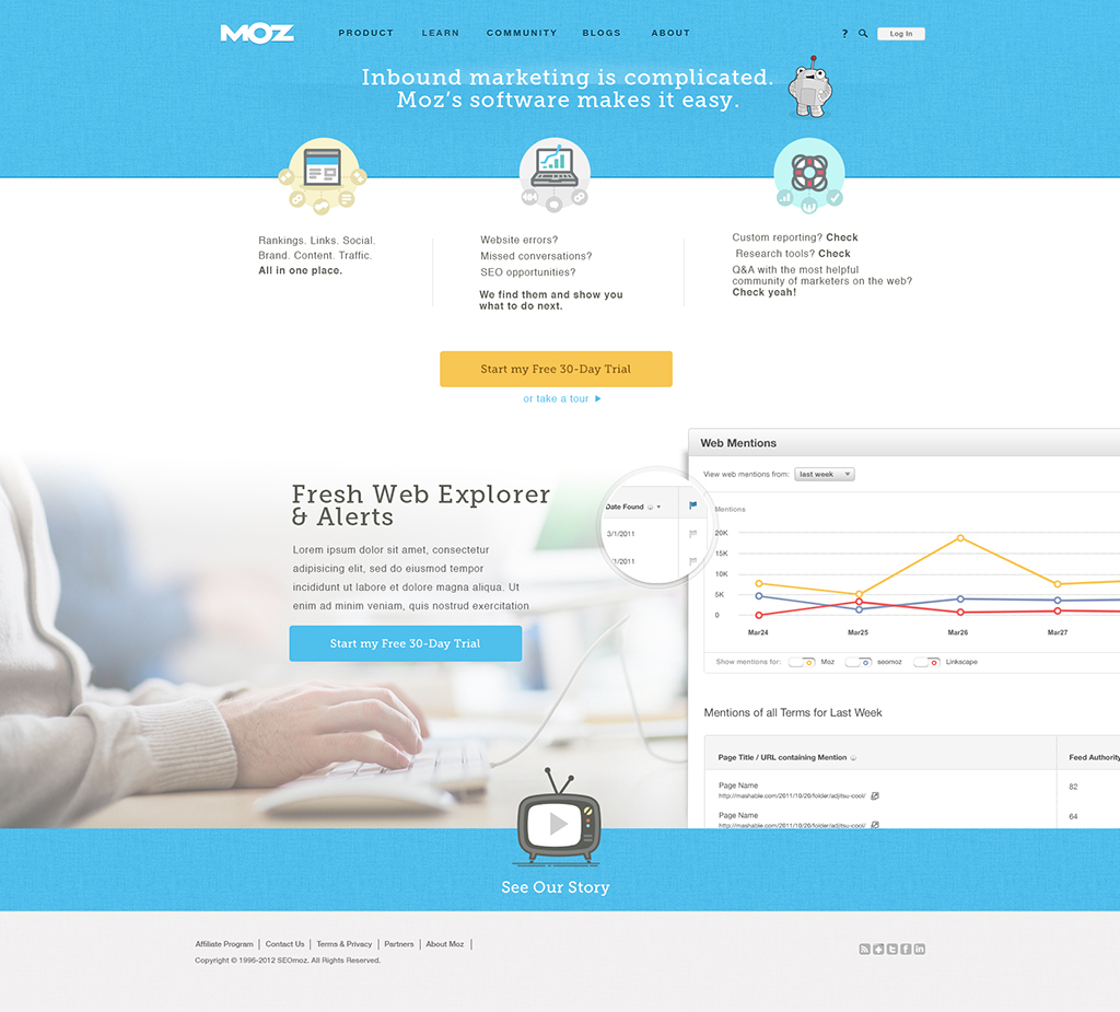 Moz Alternate Frontpage