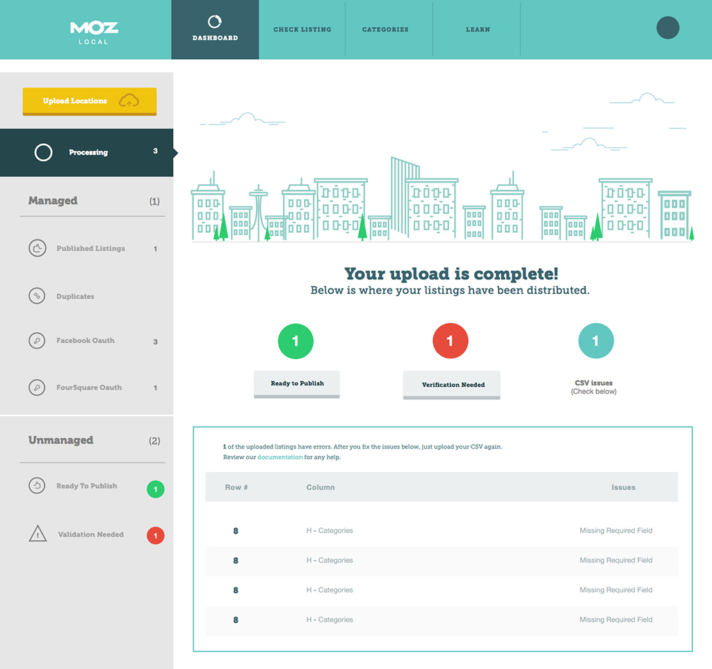 MozLocal App Screen 2