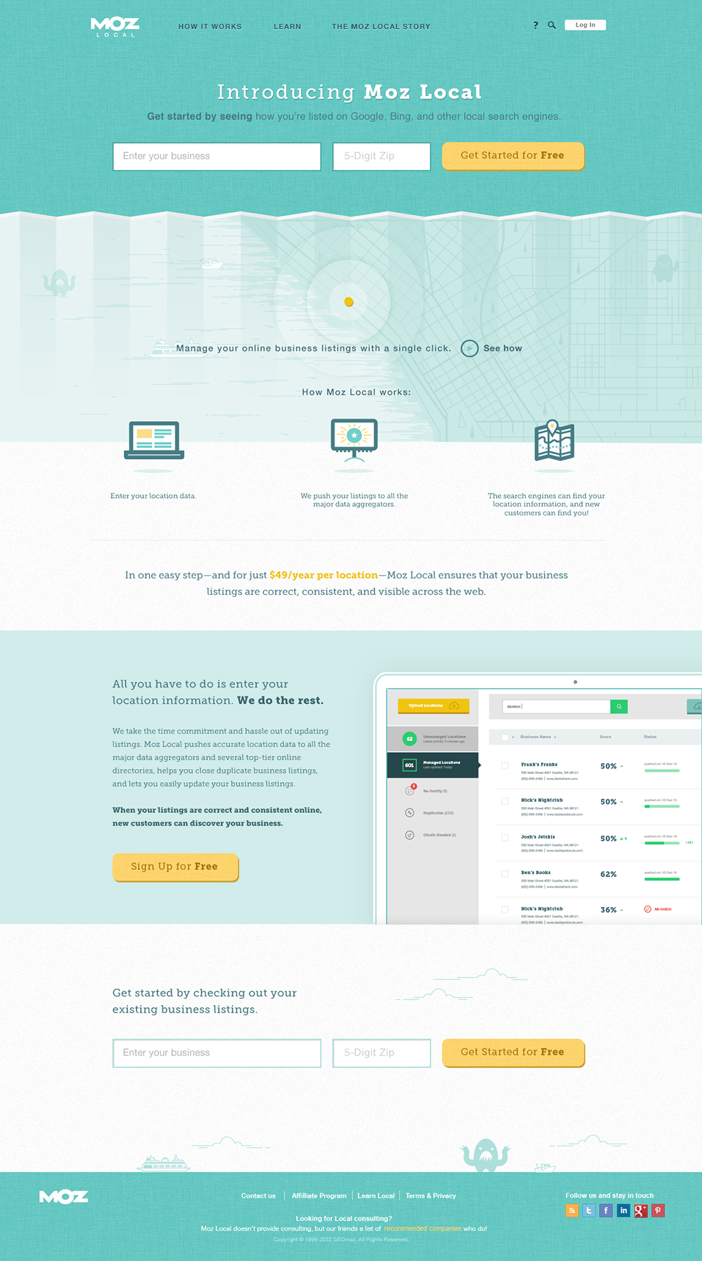 MozLocal Homepage