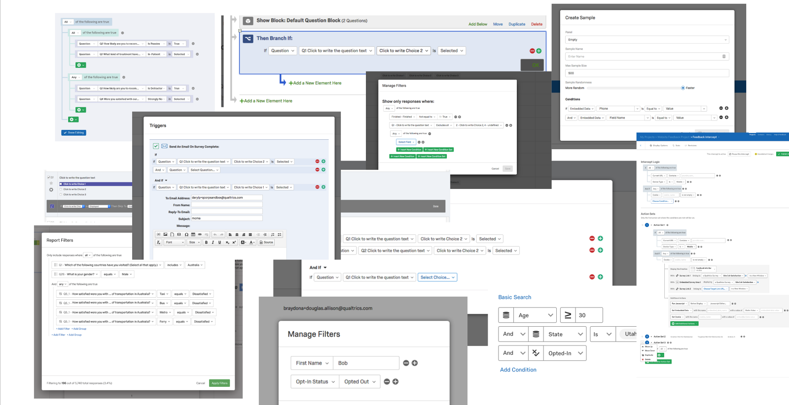 16 Different Condition Editors