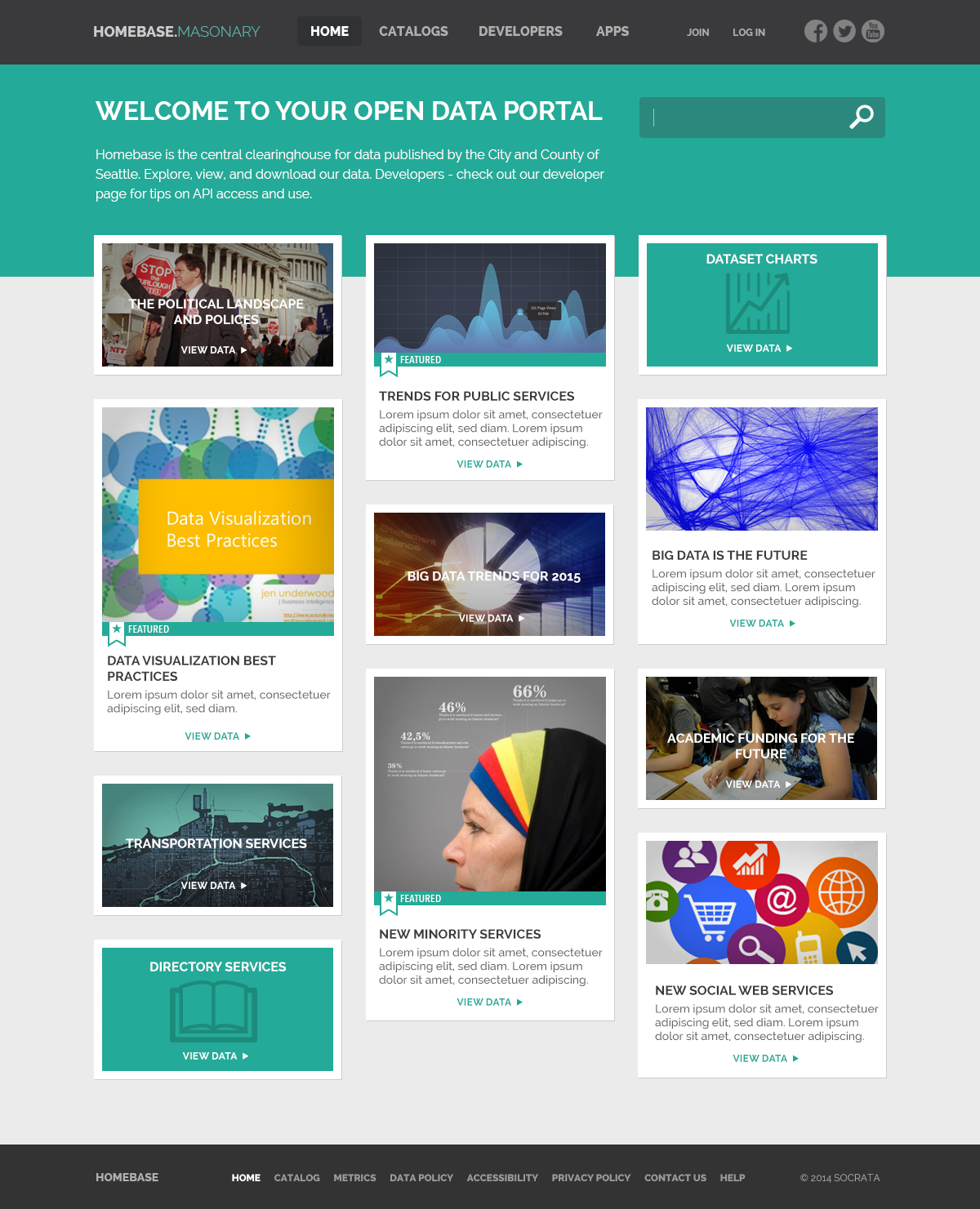 Homebase Masonry Template