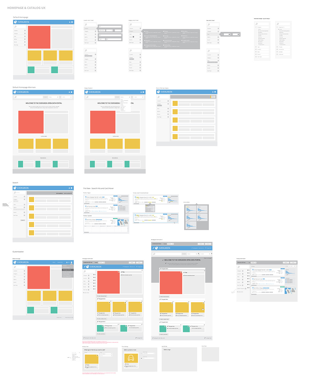 Catalog Homepage
